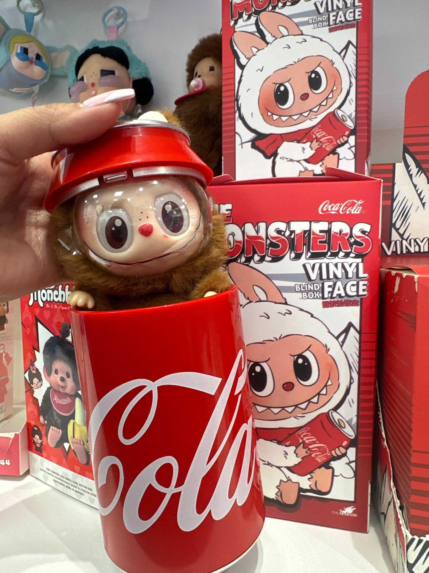 THE MONSTERS COCA COLA SECRET blind box