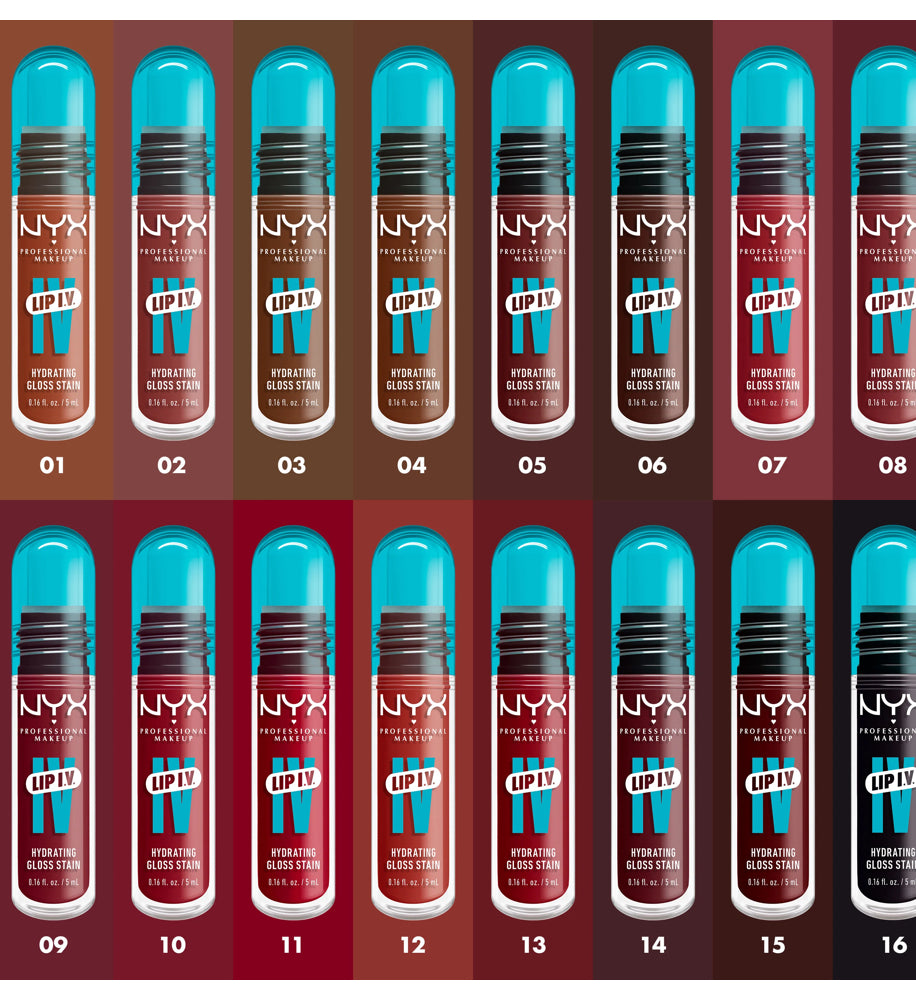 LIP I.V. HYDRATING LIP GLOSS STAIN drippin in rose