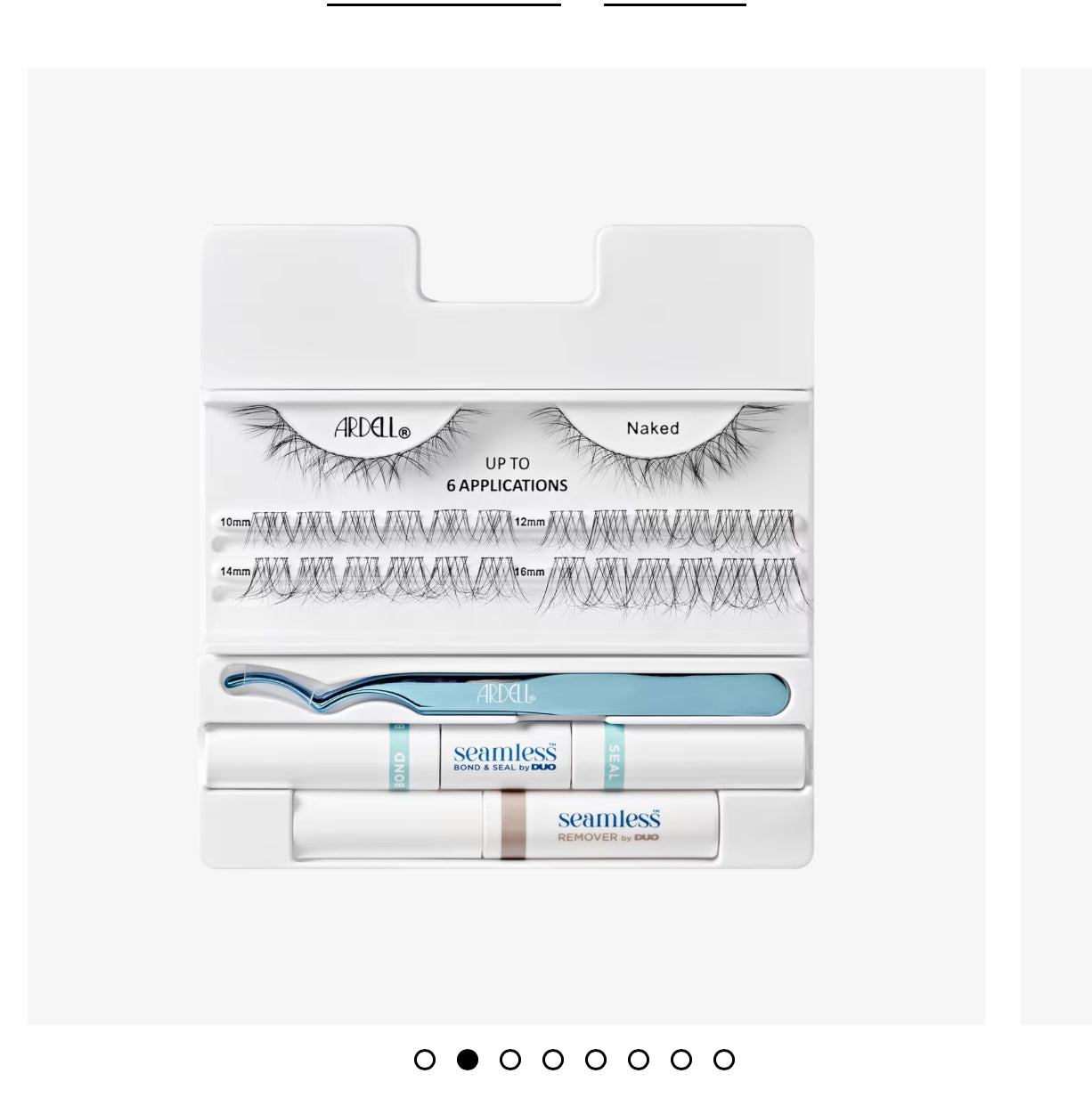 Seamless Naked Kit, Underlash Application ardell