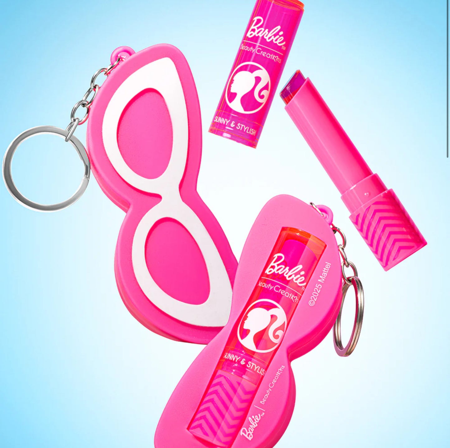 BARBIE "SUNNY & STYLISH" PH LIP JELLY LIPSTICK KEYCHAIN