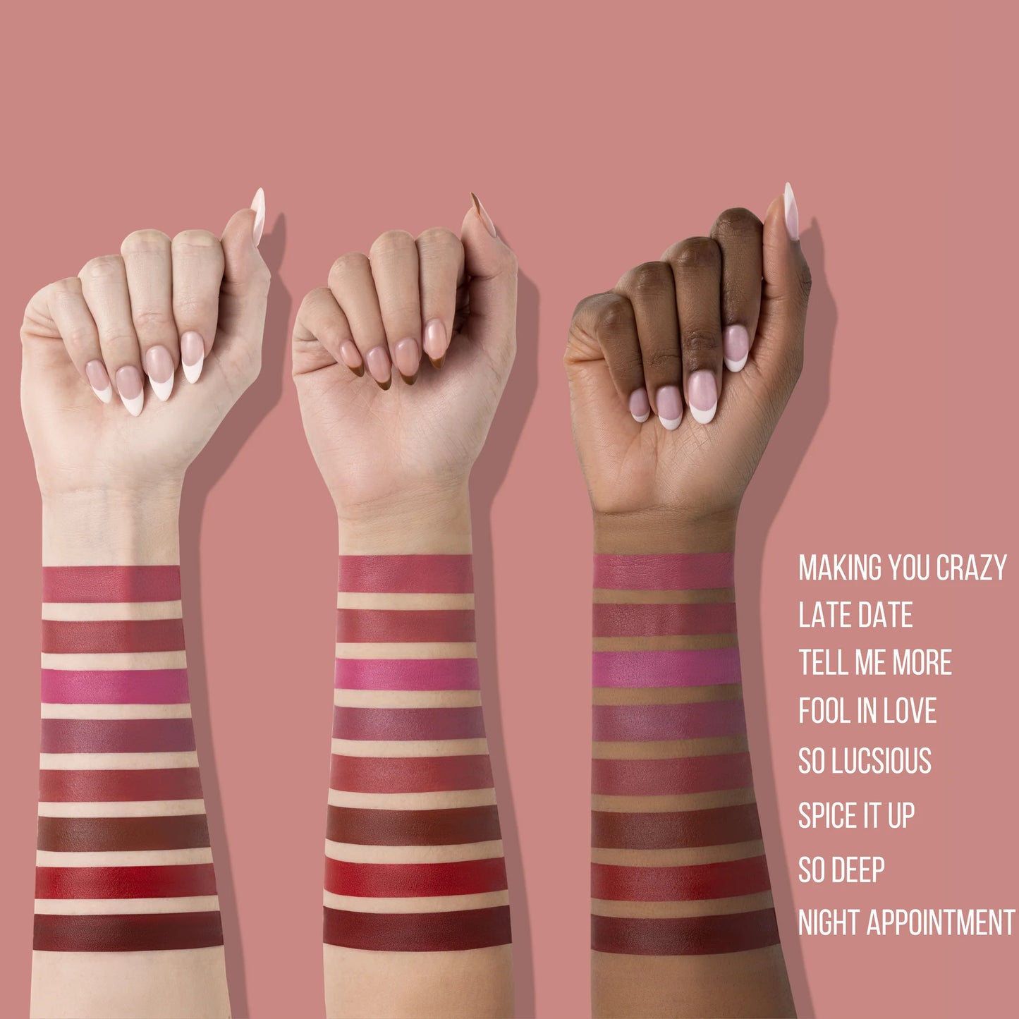 Beauty Creations- Tease Me Lipsticks