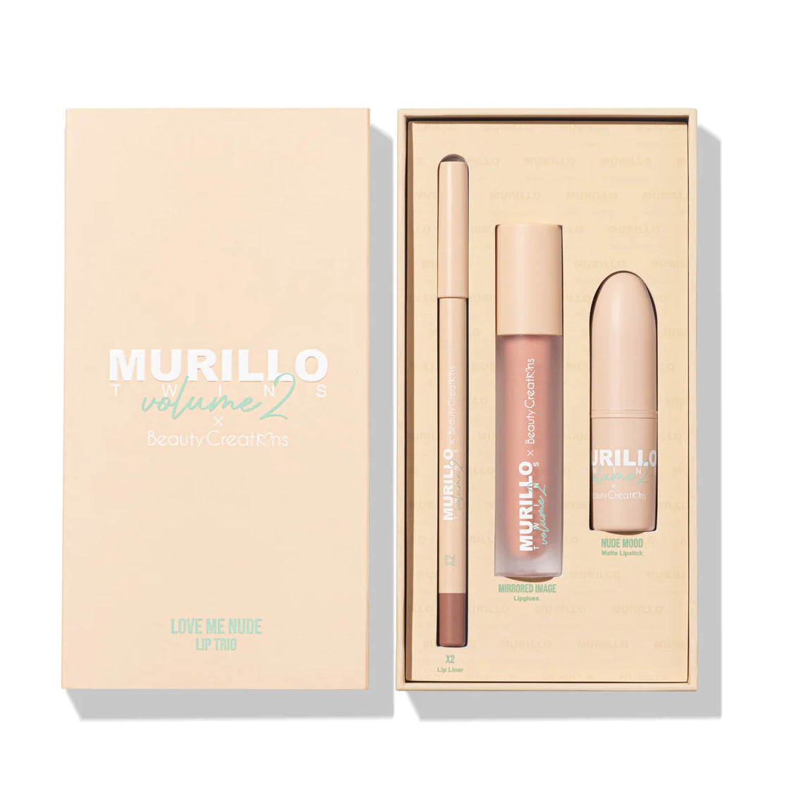 MURILLO TWINS VOL. 2 - LOVE ME NUDE LIP KIT