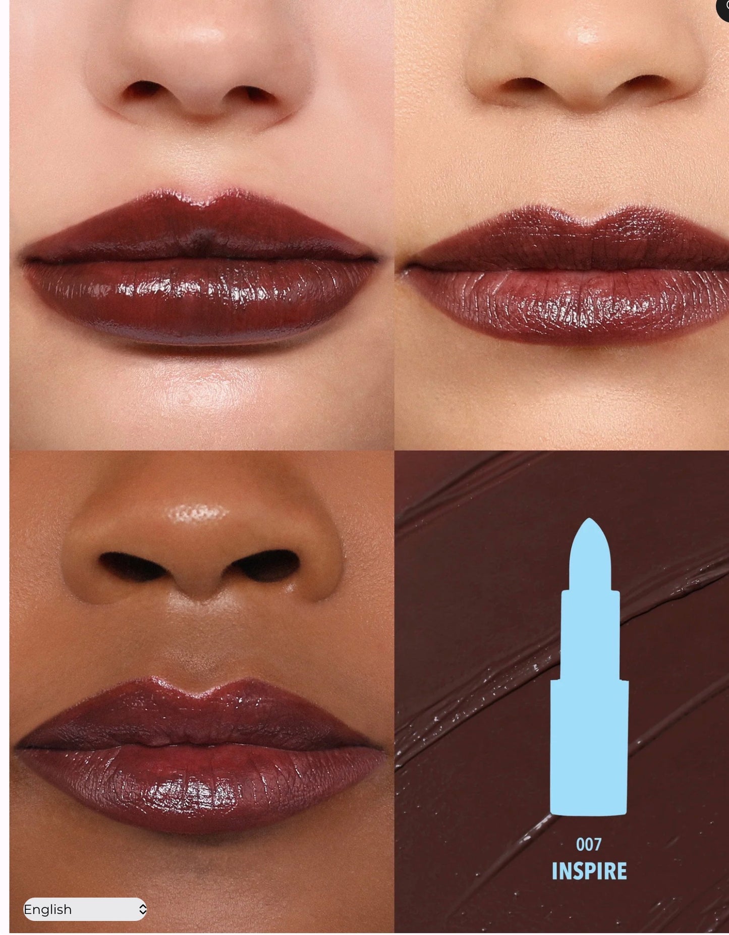 CHIC SATIN LIPSTICK (007, INSPIRE)