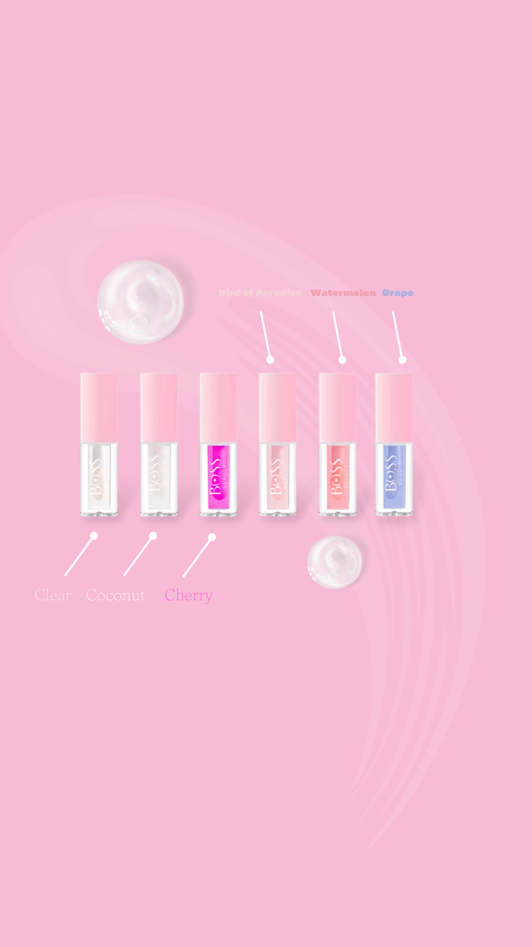 BOSS BEAUTY “LUMINIZER & PLUMPING GLOSS”