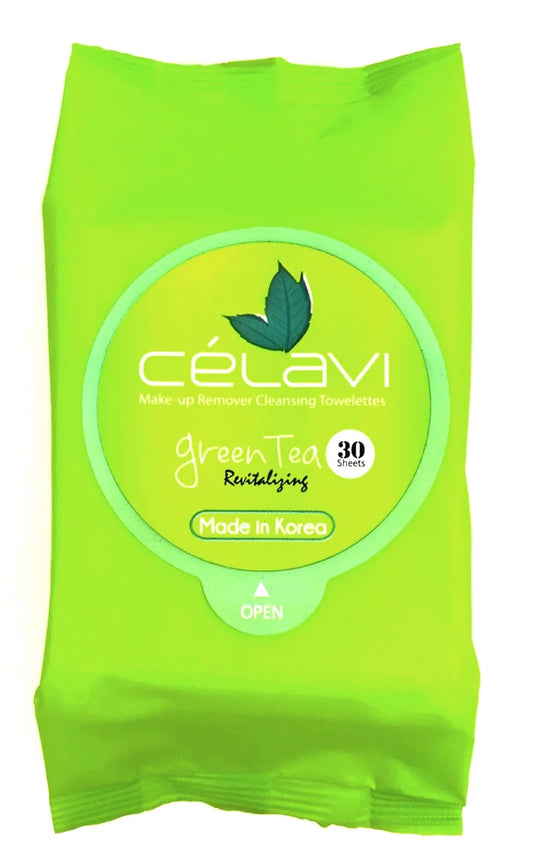 Celavi Green Te Makeup Wipes