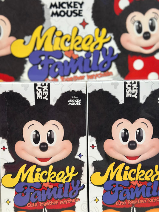 Authentic Mickey Family Keychain Series