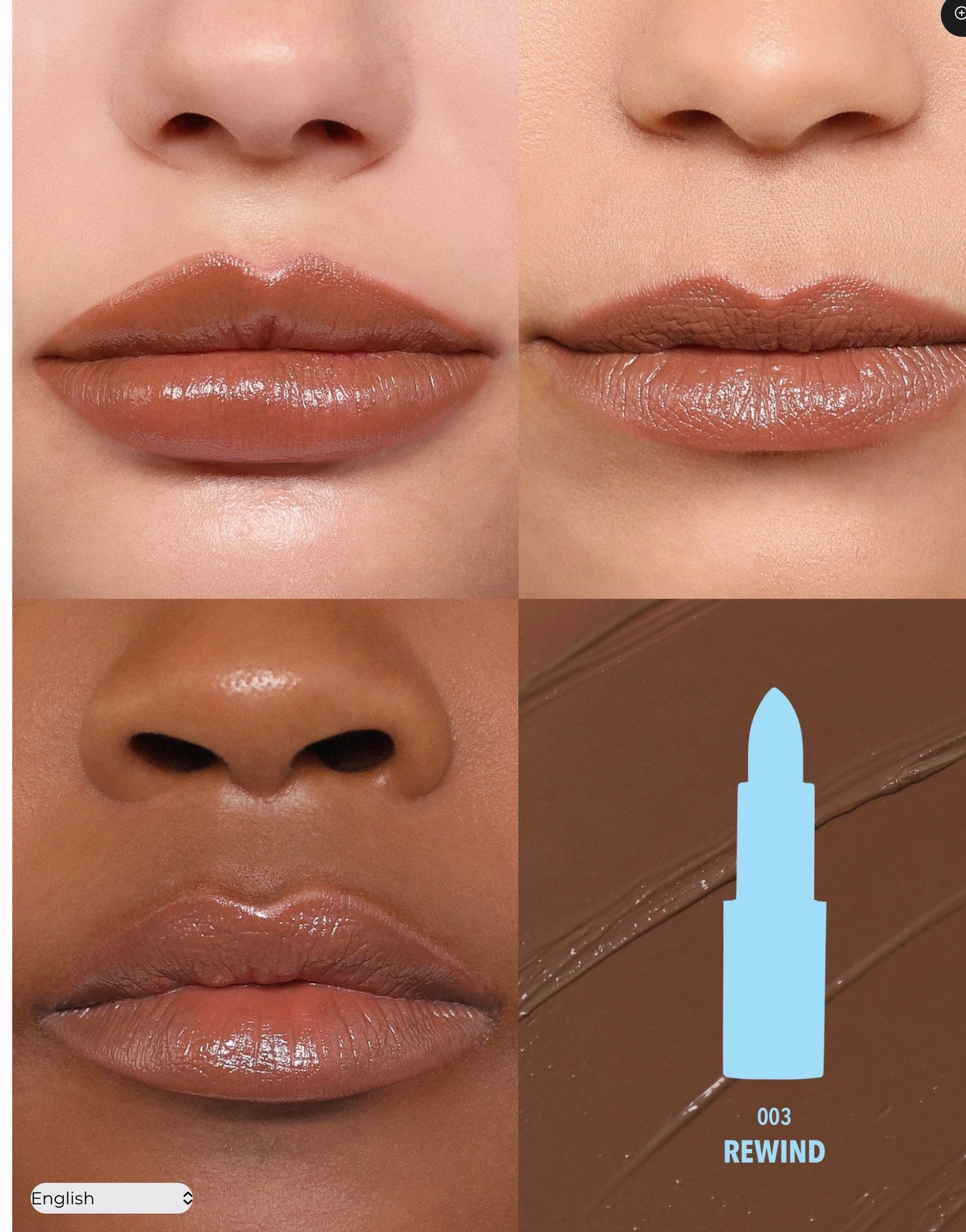 CHIC SATIN LIPSTICK (003, REWIND)