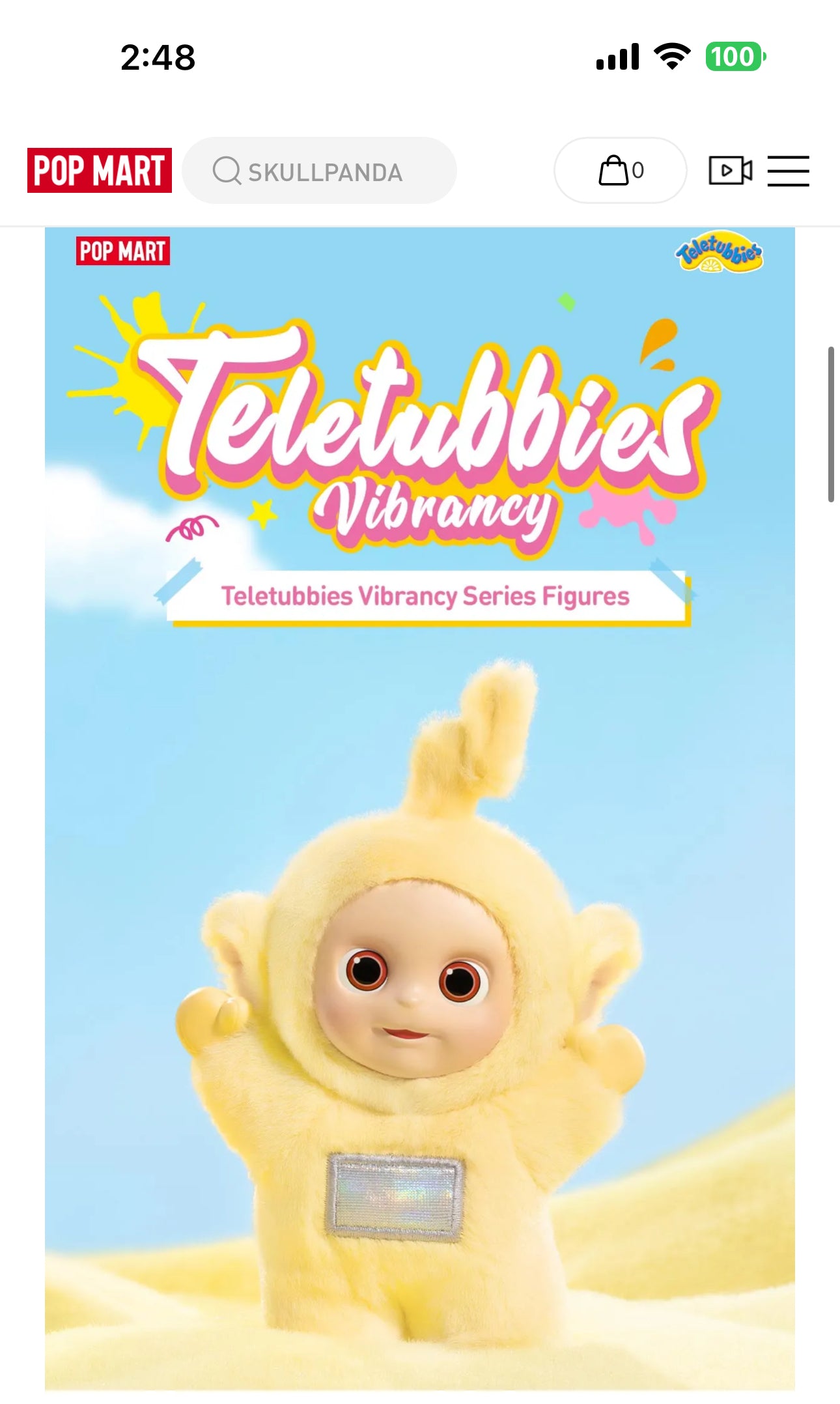 authentic teletubbies blind box