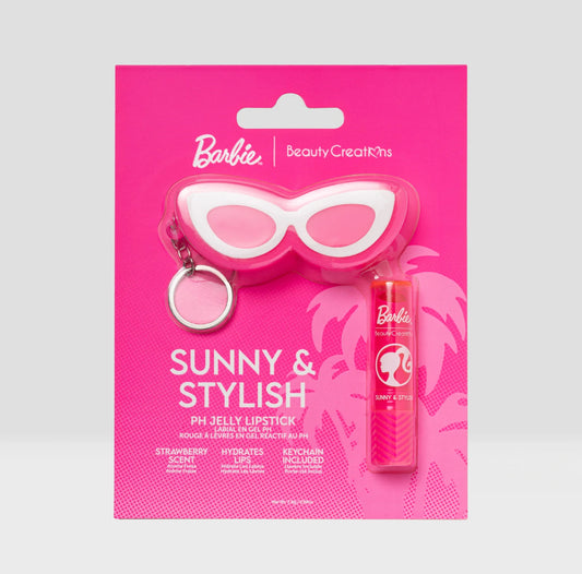 BARBIE "SUNNY & STYLISH" PH LIP JELLY LIPSTICK KEYCHAIN