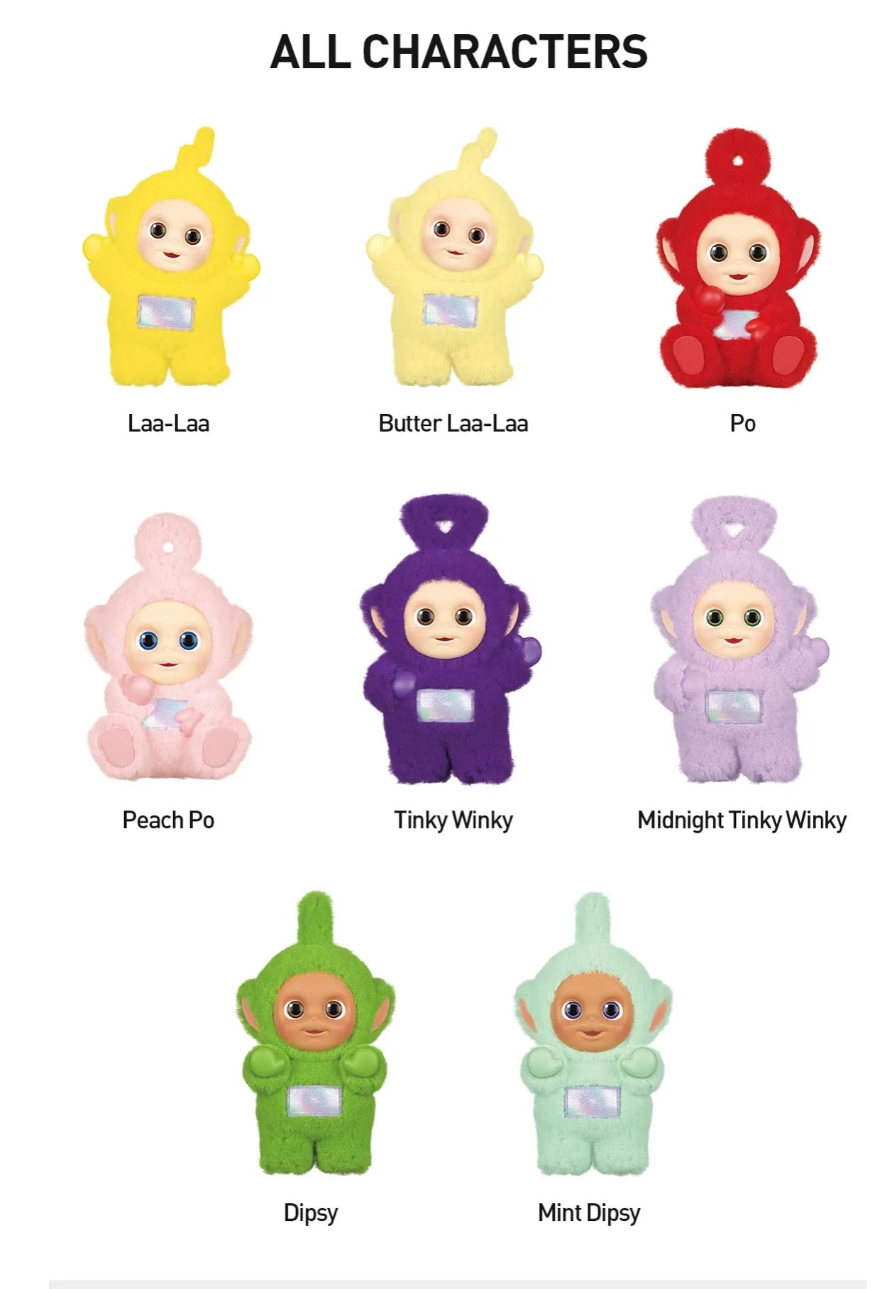 authentic teletubbies blind box