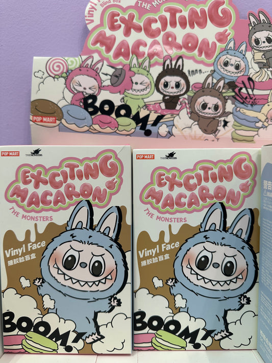 Authentic Exciting Macaron Labubu