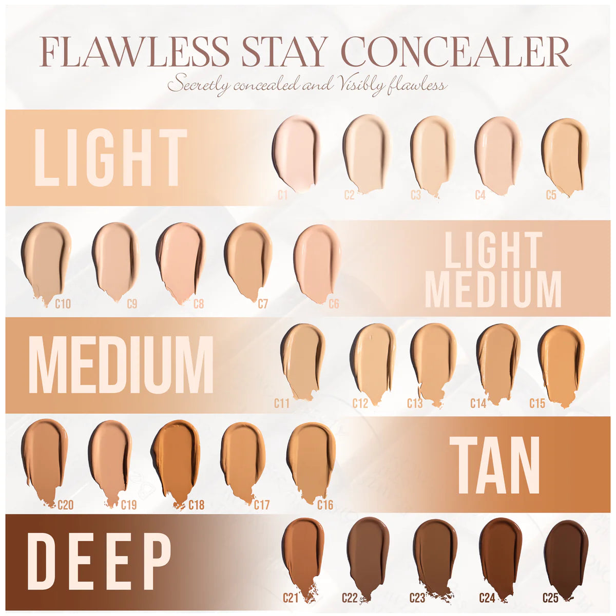 BEAUTY CREATIONS - FLAWLESS STAY CONCEALER