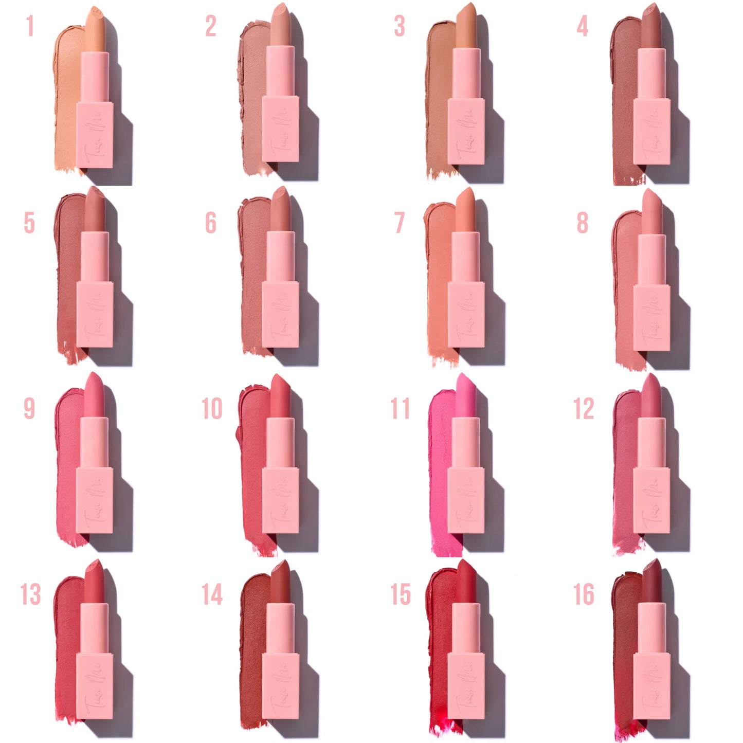 Beauty Creations- Tease Me Lipsticks